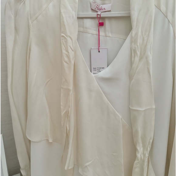 PARKER PEARL COLORED DRESS - Picture 6 of 6